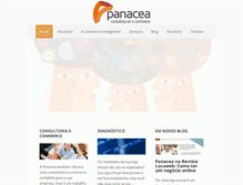 Tablet Screenshot of panacea.com.br